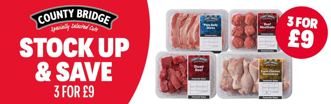 County Bridge Fresh Meat Range