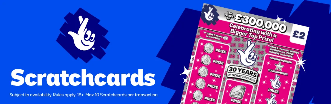 National Lottery Scratchcards